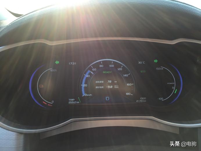 2019款帝豪GSe高速续航实测，最后100km自动“限制”车速
