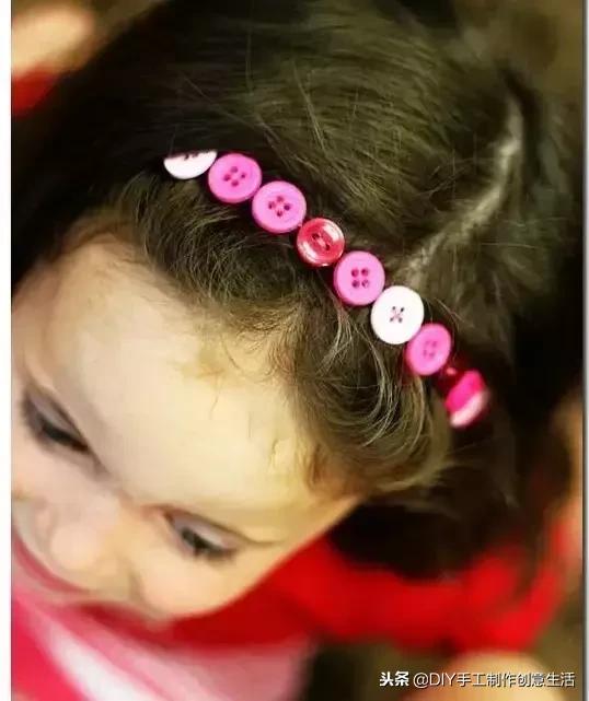 纽扣旧物改造篮子,旧物改造牛仔布做钥匙扣