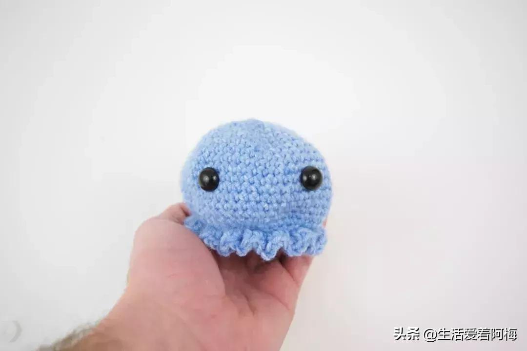 粗毛线钩织蝴蝶结小物件,大蝴蝶结和小蝴蝶结钩针编织教程