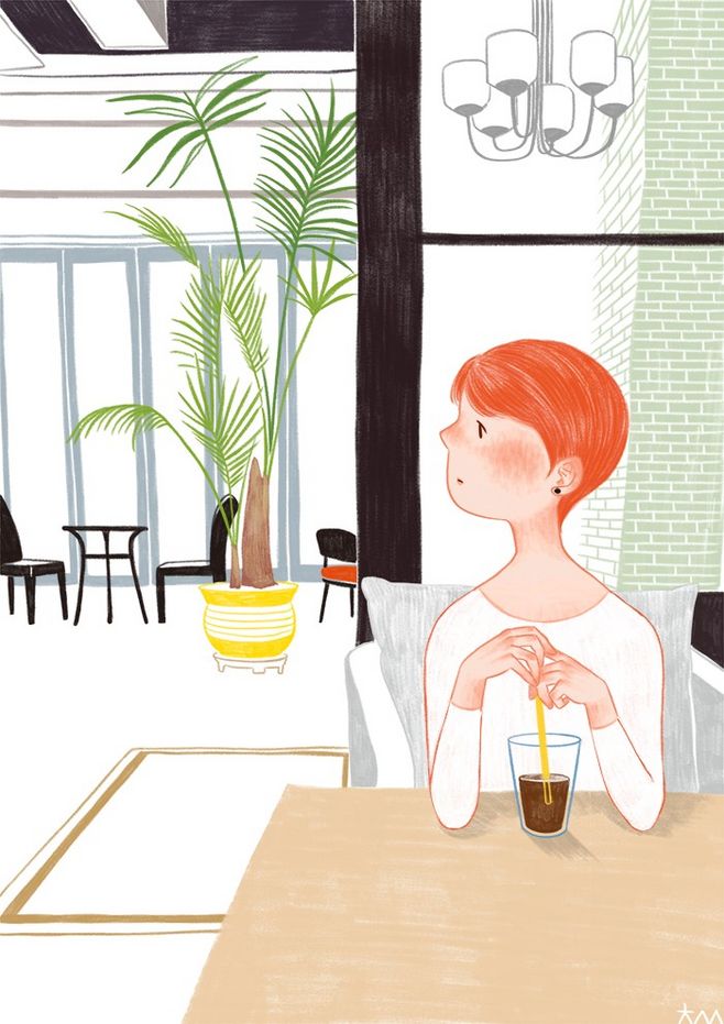 平凡的小幸福，来自韩国艺术家 Chassam