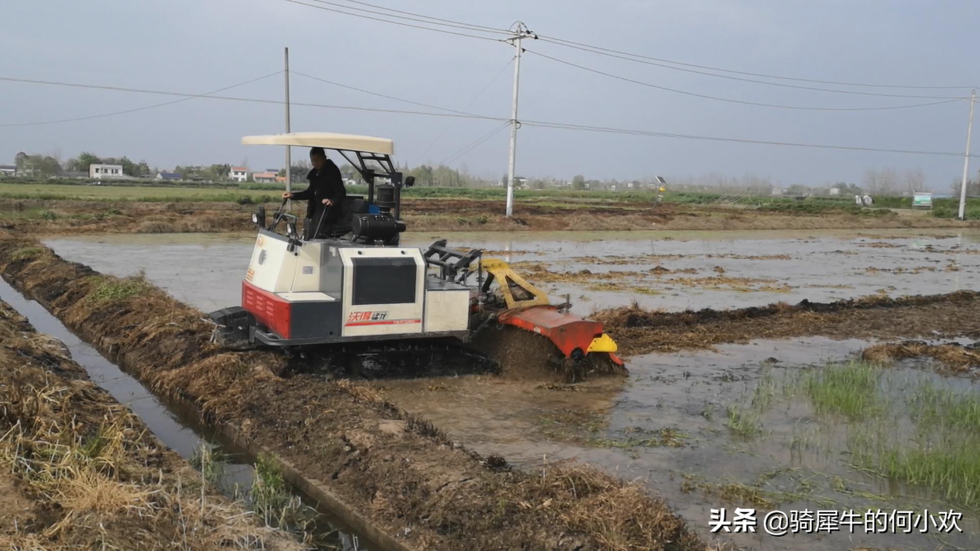 最先进的大马力旋耕机,履带式旋耕机1000匹马力
