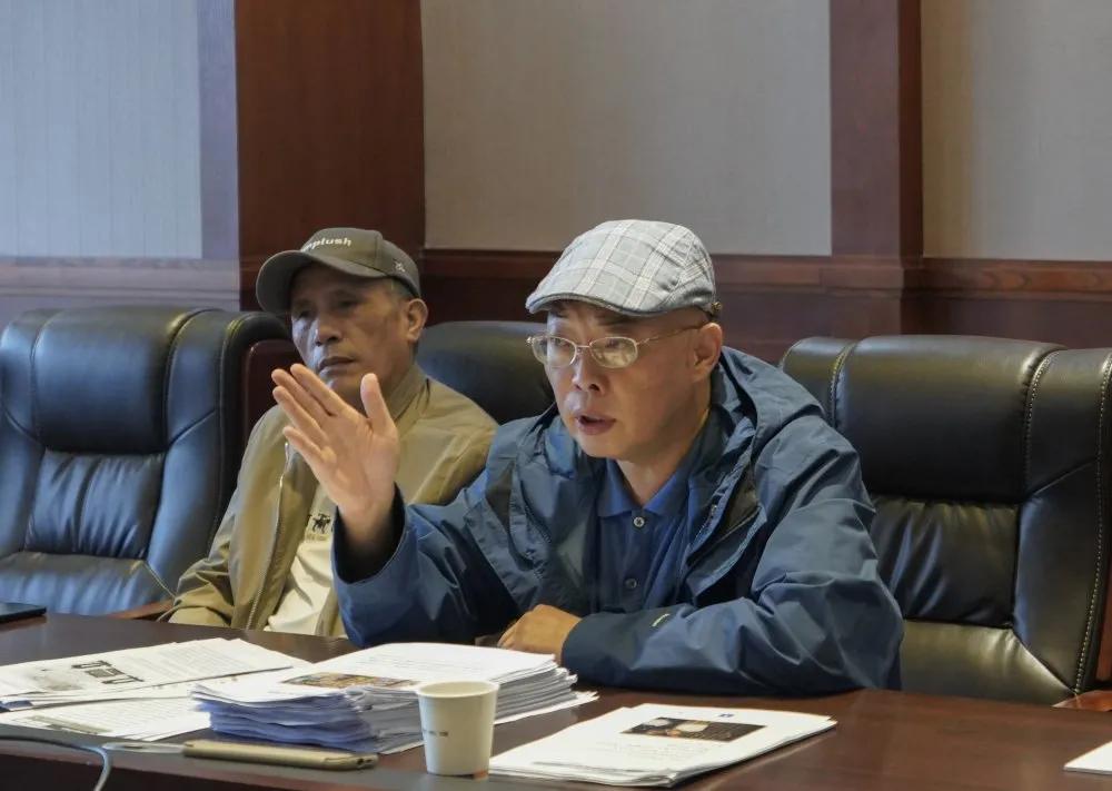 金禧动态执行总裁解博士与湖南船舶协会秘书长黄仁柱一行会谈