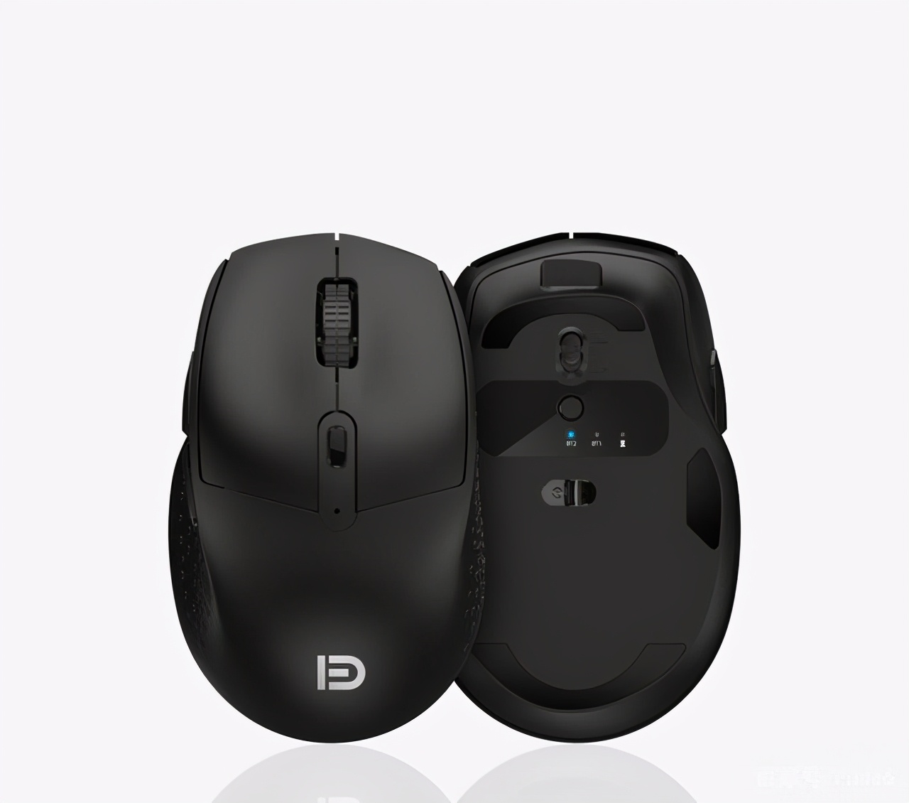 富德无线鼠标没有开关也不能用,鼠标灯亮了就动灭了就不动了