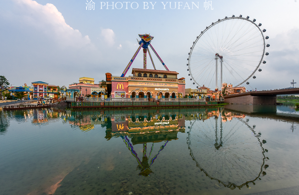 佛山游乐园欢乐海岸摩天轮,佛山欢乐海岸摩天轮