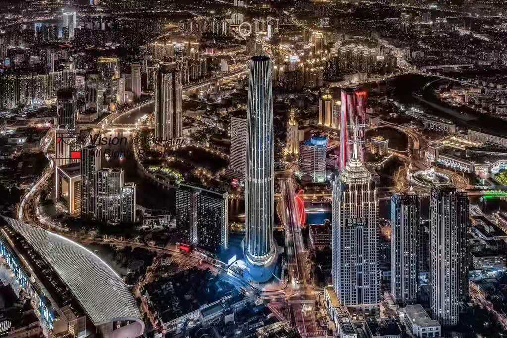 天津市区摩天大楼建设,天津摩天大楼1228米