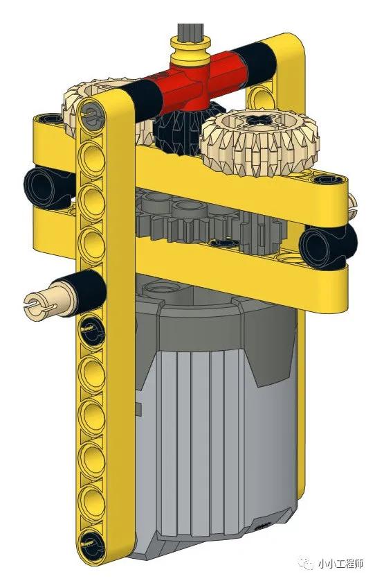 乐高连杆机构,乐高平衡梁式悬挂系统