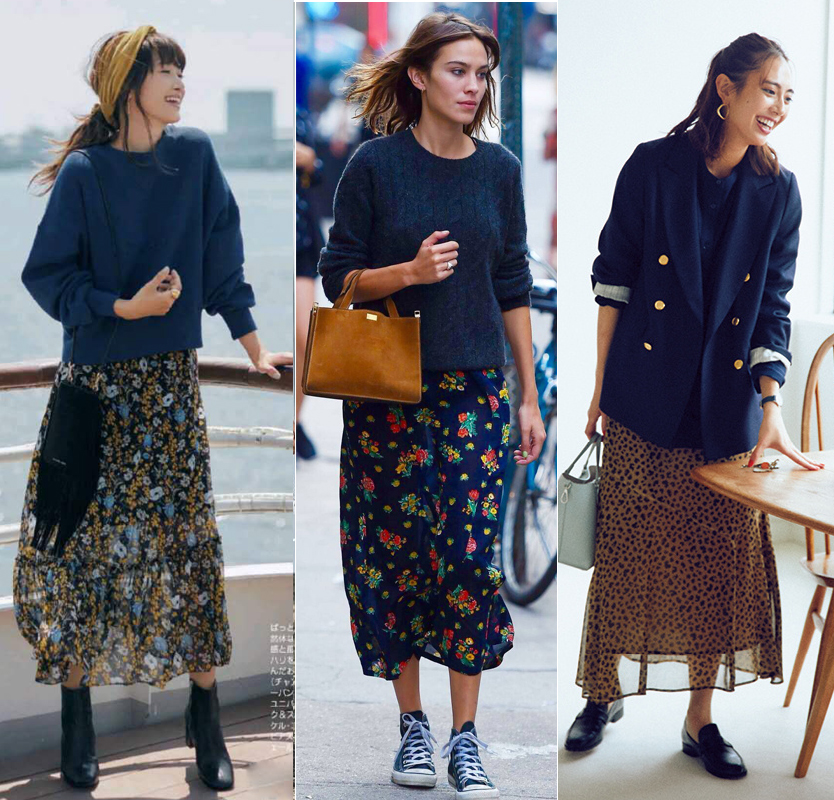 藏蓝色搭什么有高级感,大衣穿搭女秋冬长款藏蓝色大衣