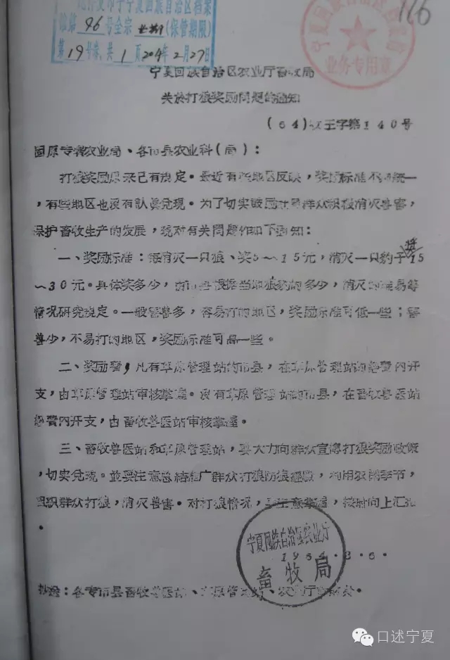 揭秘：你不知道的宁夏打狼旧事