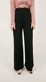 阔腿裤测评155,试了30多条裤子一件没买