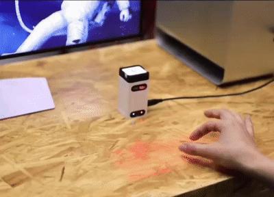 帅呆!钢铁侠中的激光投影键盘终于量产了,炫酷又好用