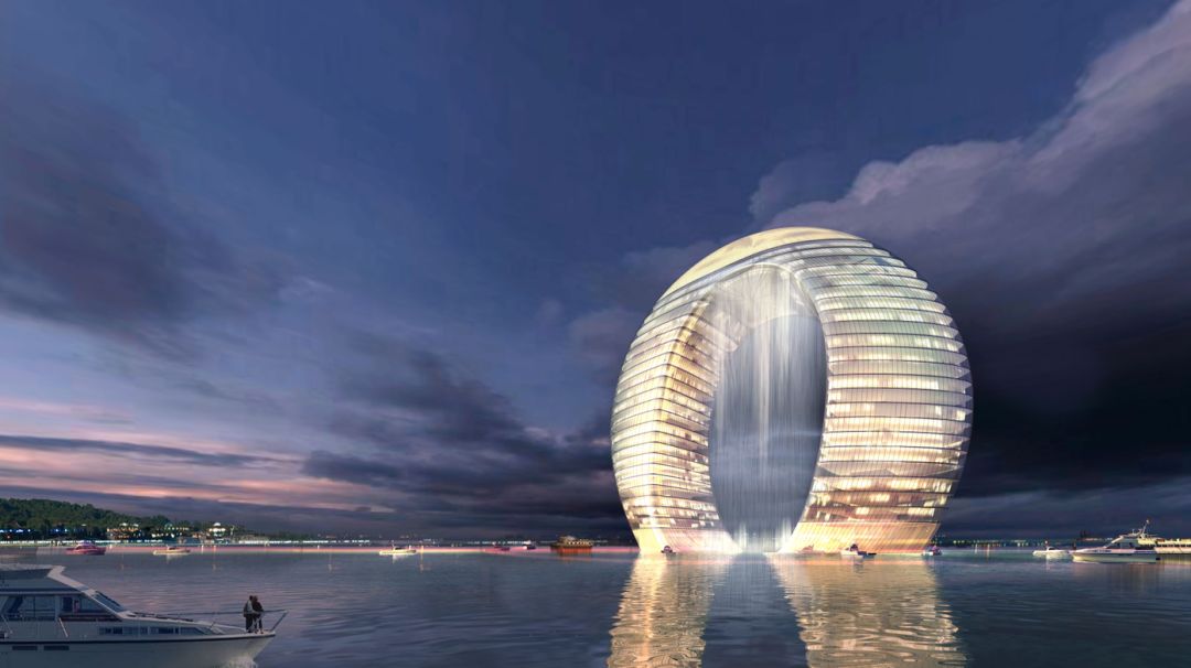 异形建筑效果图,异形建筑平面