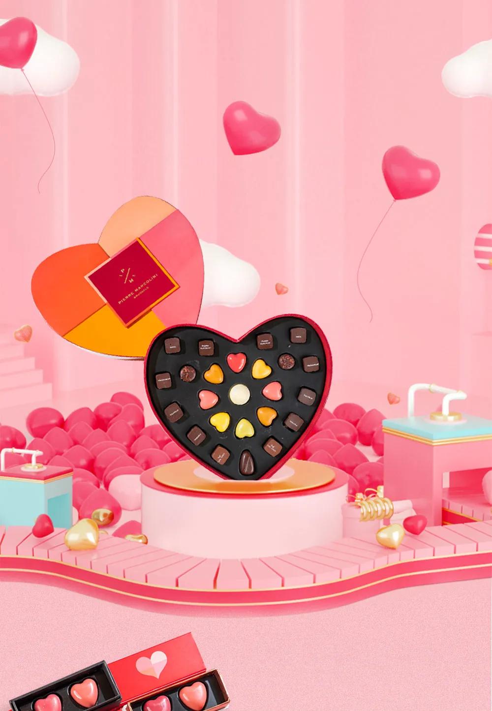 520甜宠｜比利时新式口感浪漫降临，PierreMarcolini邀您探寻