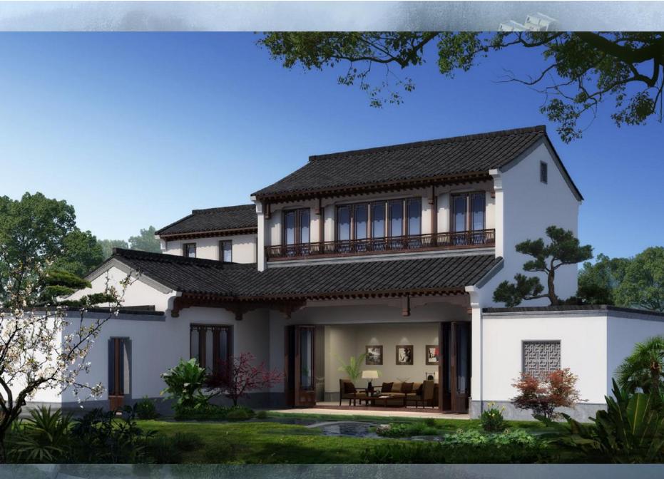 安吉绿城桃花源,安吉绿城桃花源中式合院