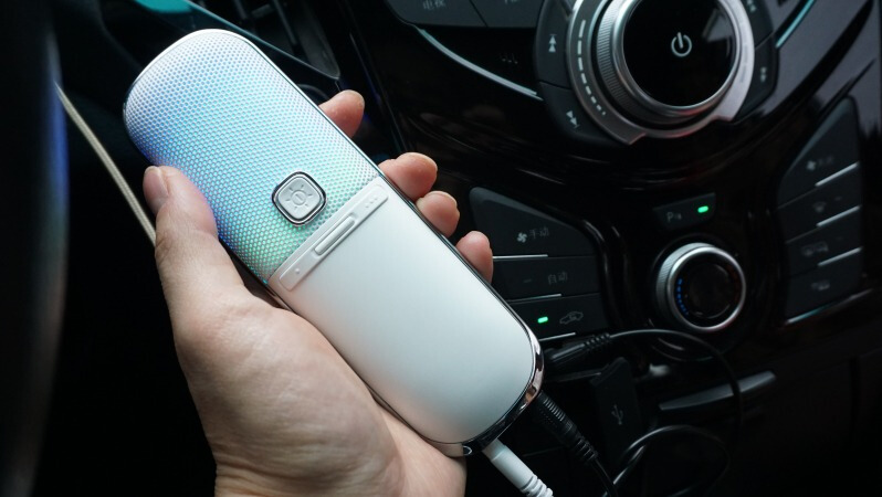 在车上唱K？别以为是开玩笑，这款LED声动麦克风能帮你实现