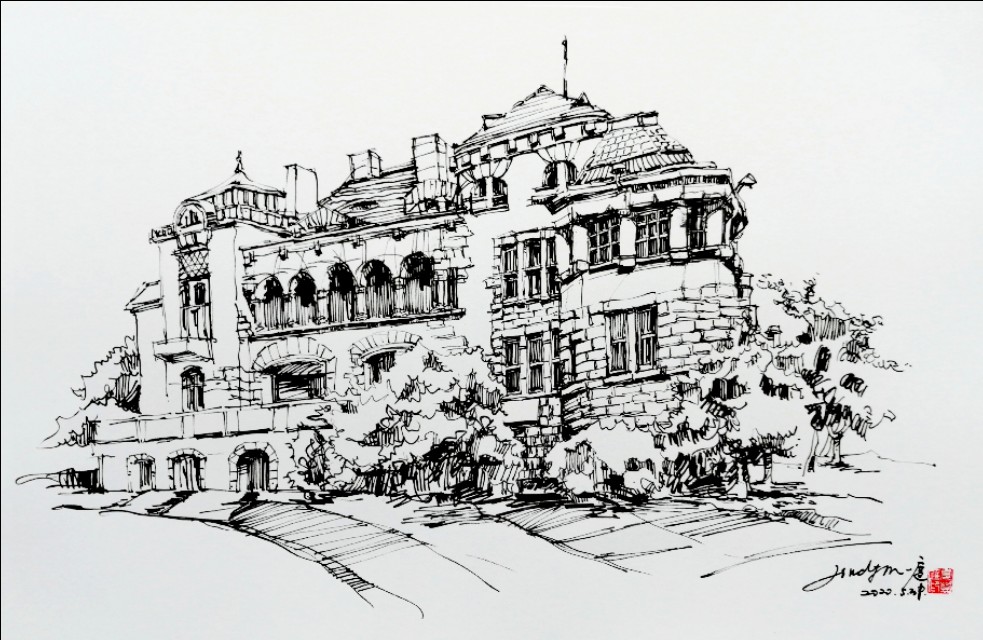 钢笔淡彩和钢笔速写什么区别,钢笔速写淡彩工具