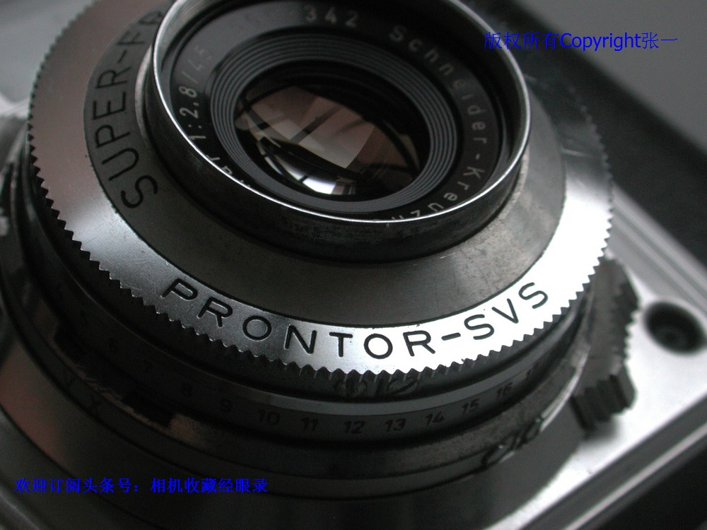 设计非常有特点的SuperFrankarette，原西德制造的旁轴照相机