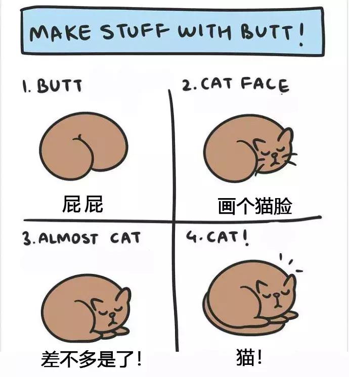 儿童绘画教程6-8岁简笔画,简笔画屁股画法最简单