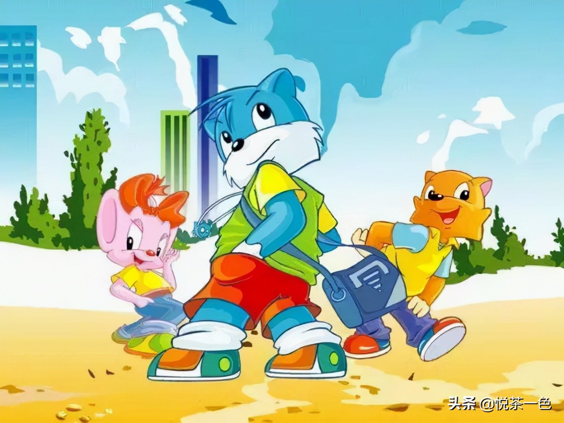 蓝色长耳朵的卡通人物名字叫什么,动画片蓝色的和水有关卡通人物