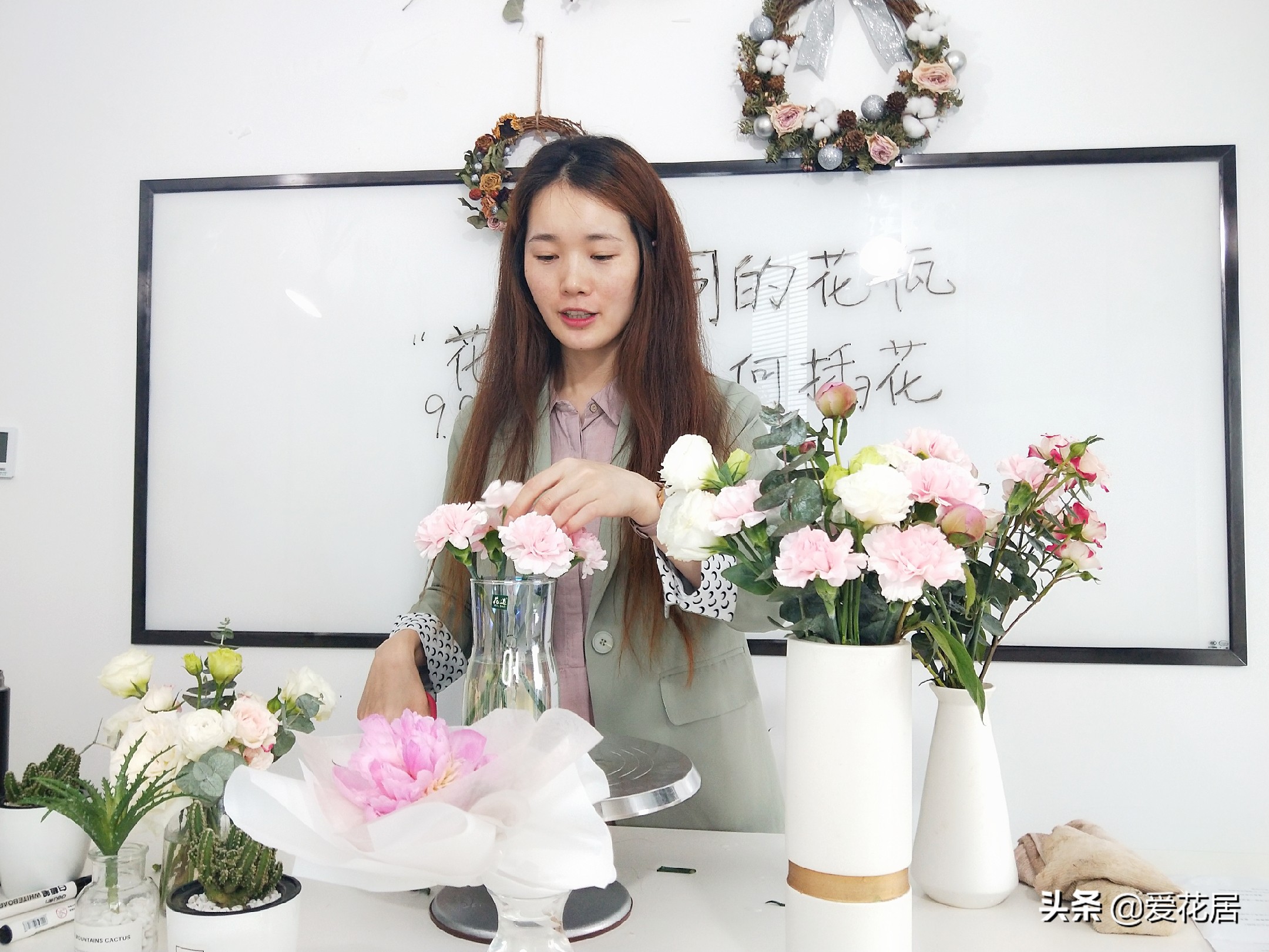 花瓶插花的基本技巧教程,好花瓶插花教程新手入门