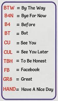 歪果仁聊天说BRB是什么意思？搞懂这些缩略语，网络聊天不蒙圈