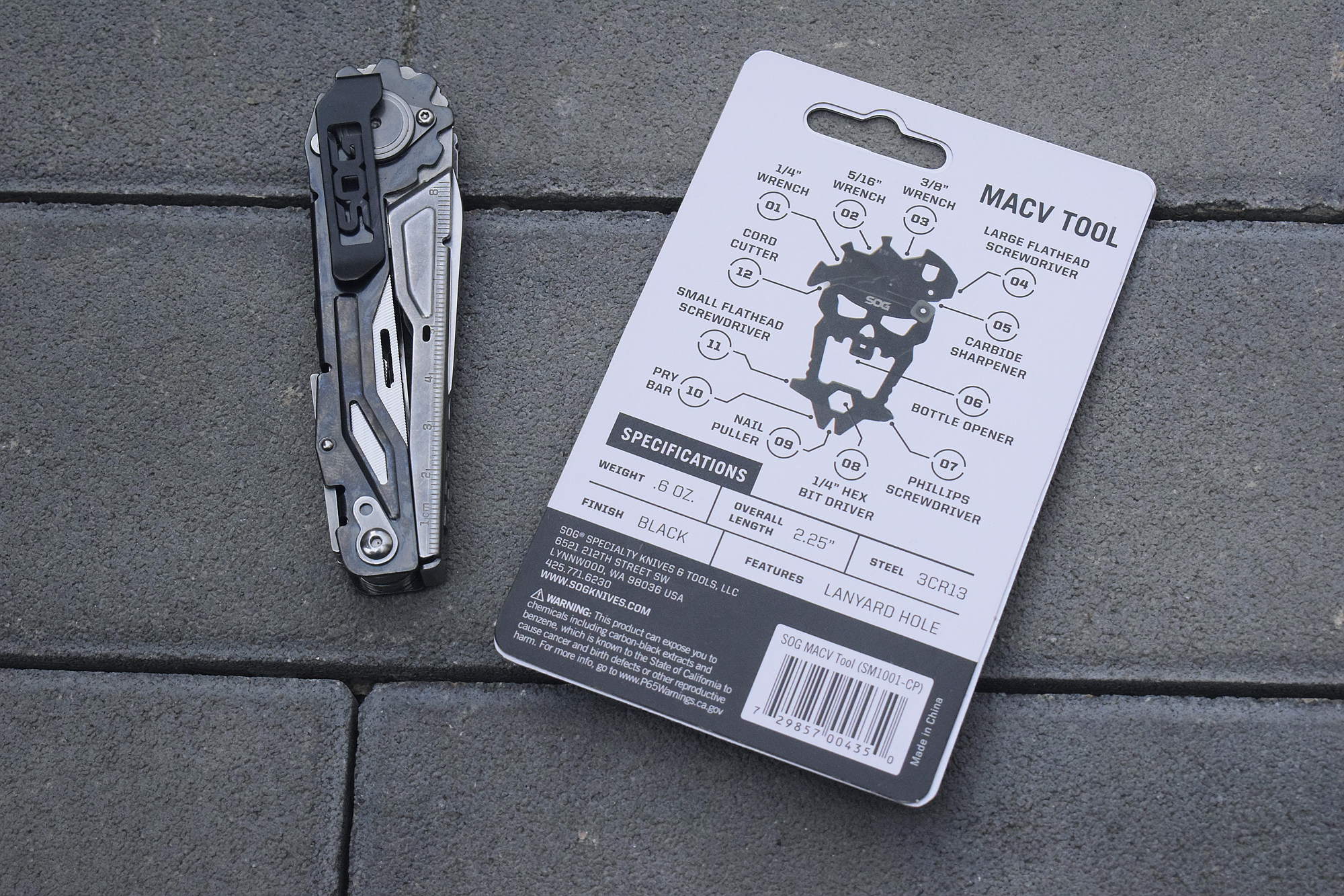 掌中利刃单手快开！——SOG迅猛龙多功能组合工具钳体验