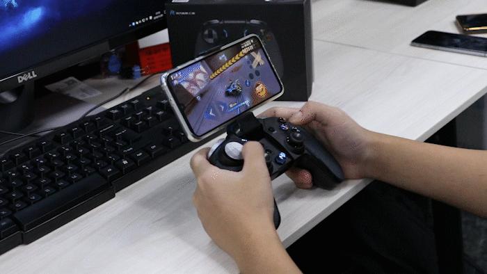 玩转《王者荣耀》《跑跑卡丁车》，仁魔刀锋游戏手柄上手体验分享