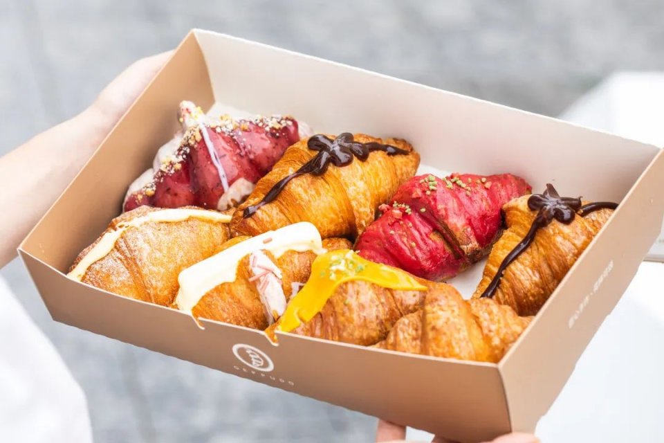 体育西蜂窝可颂，20+种口味！月售10w+