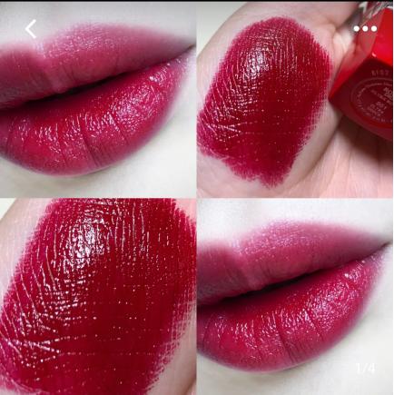 黄皮十大口红推荐,口红试色dior999红丝绒