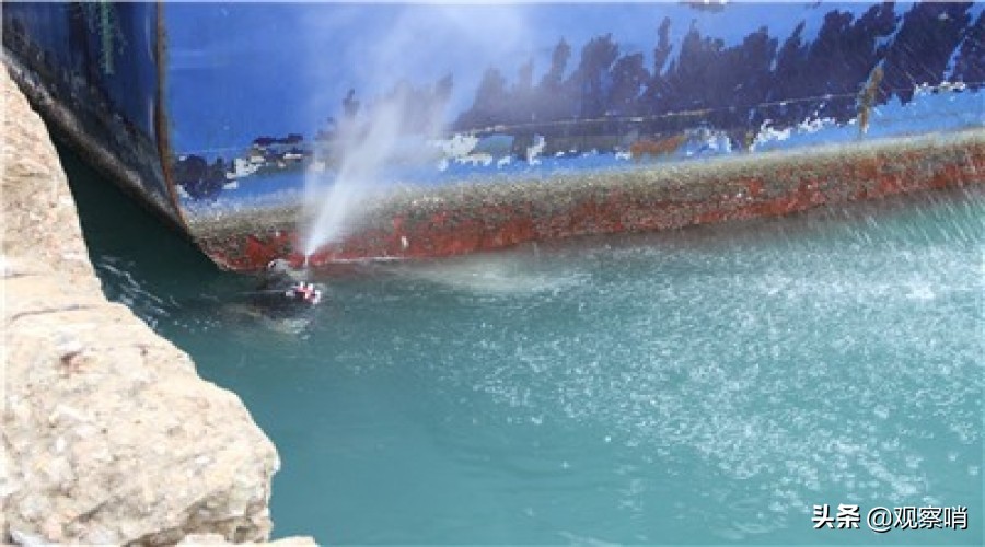 美国海军清理藤壶,美国的航母怎么处理藤壶