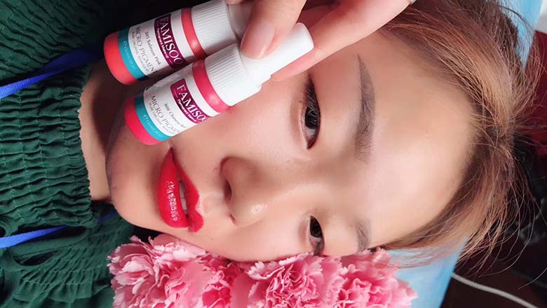 唇部纹绣技巧,纹绣唇最新技术教学