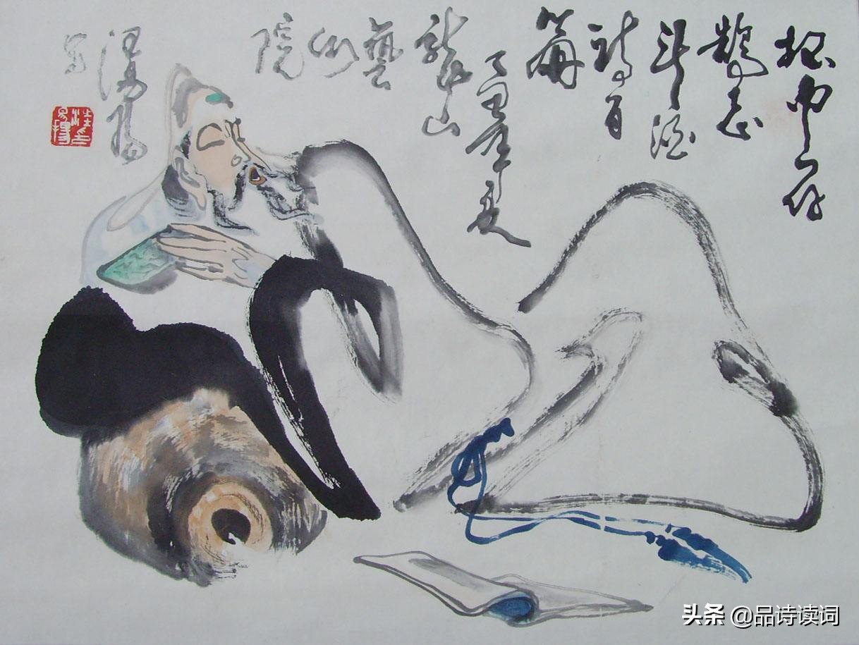 李白喝醉了说过的一句话,李白喝醉后写的最霸气的诗