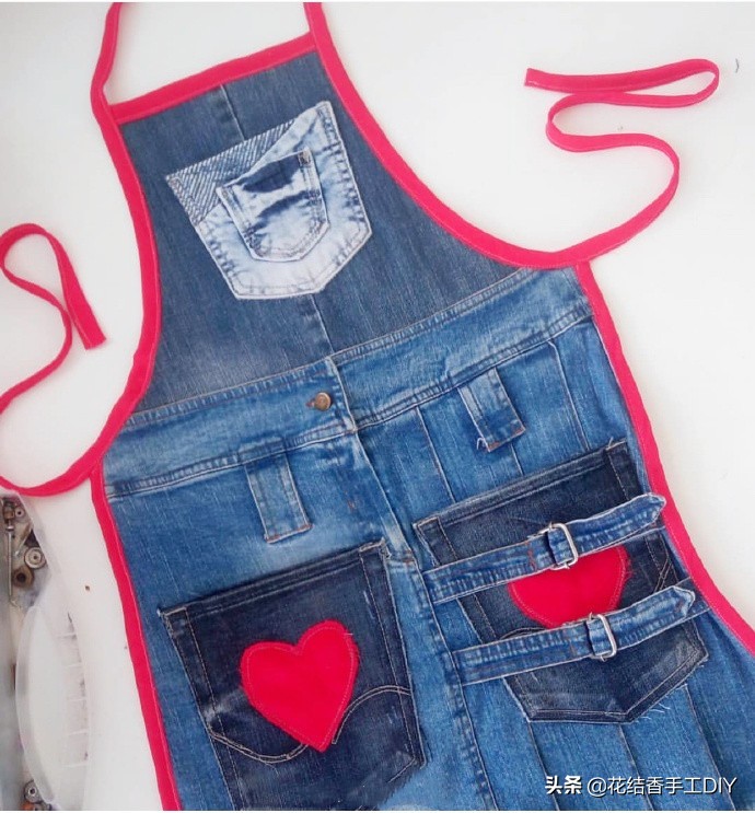旧牛仔裤改造手工制作大全,旧牛仔裤不要扔教你废物大改造