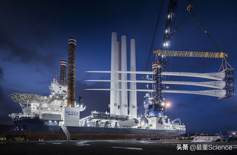 世界上最大的风力发电机组——三菱维斯塔斯V164-10.0