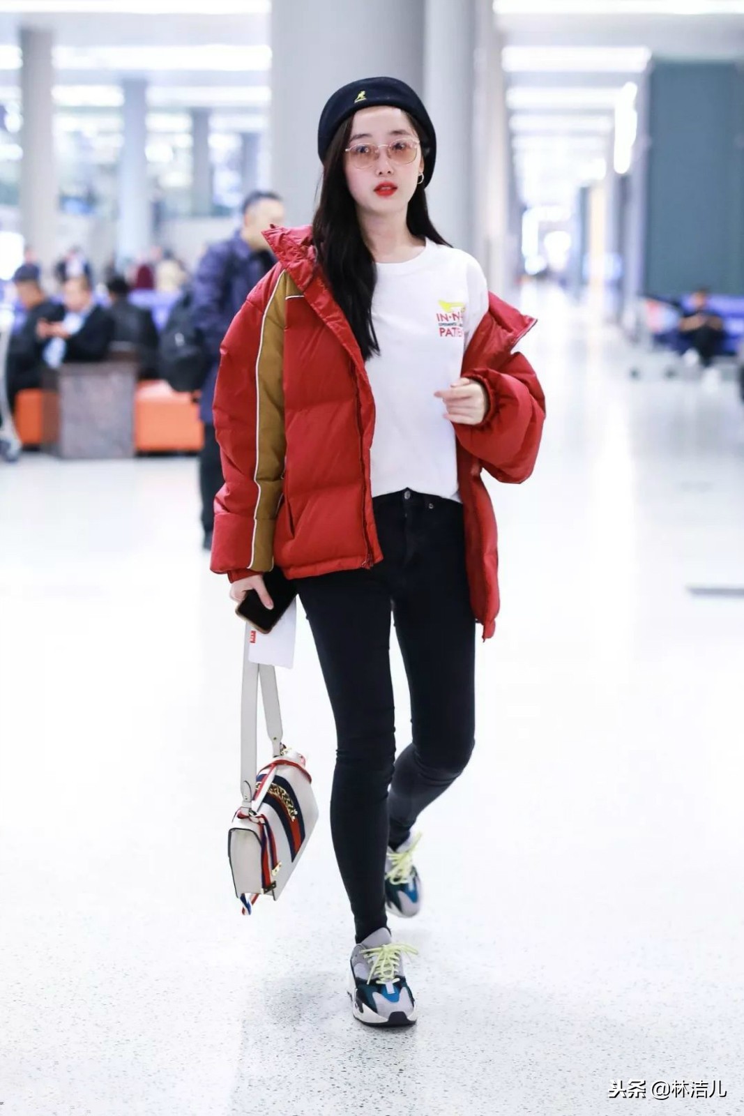 戚薇唐嫣杨幂宋茜,戚薇刘雯唐嫣穿皮草