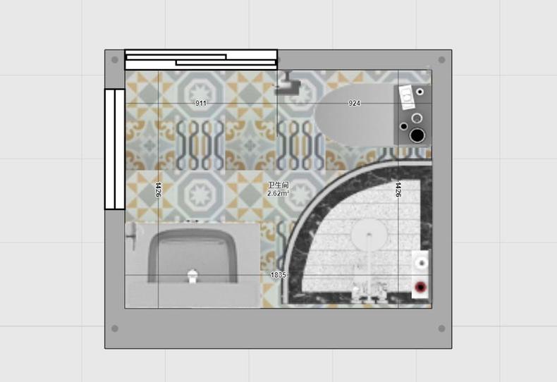2021卫生间干湿分离装修效果图,两个卫生间挨着都要做干湿分离
