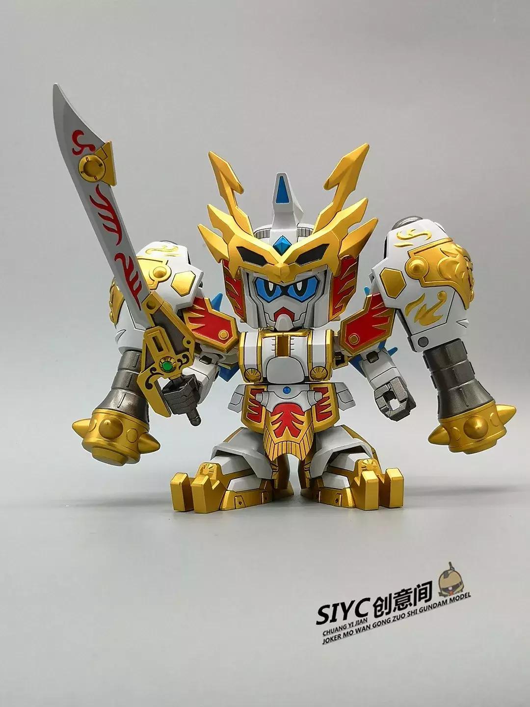 老版sd三国传高达模型视频,sd高达三国传孙权模型