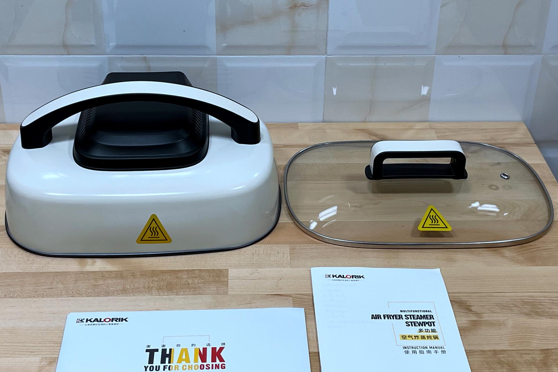 可蒸两用空气炸锅,空气炸锅煮锅二合一