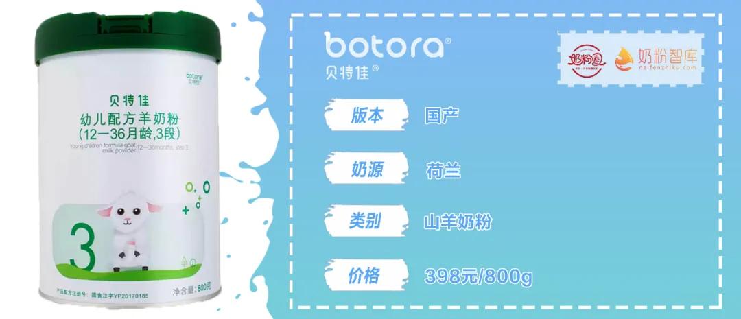 2020值得母婴店关注的羊奶粉品牌,2020最受渠道欢迎羊奶粉
