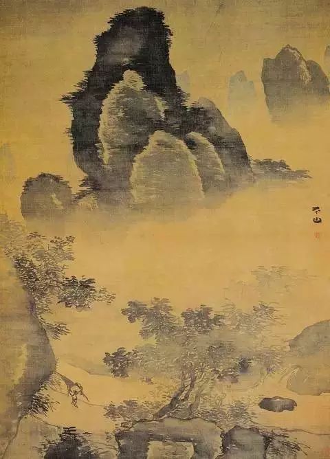 明代夏芷国画山水作品高清大图,明代100幅山水精品赏析第二辑