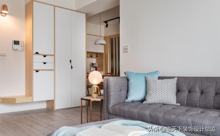 小户型家装室内设计轻奢,台式风装修设计案例