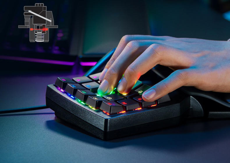 雷蛇塔洛斯魔蝎键盘能连接手机么,雷蛇单手键盘塔洛斯魔蝎pro