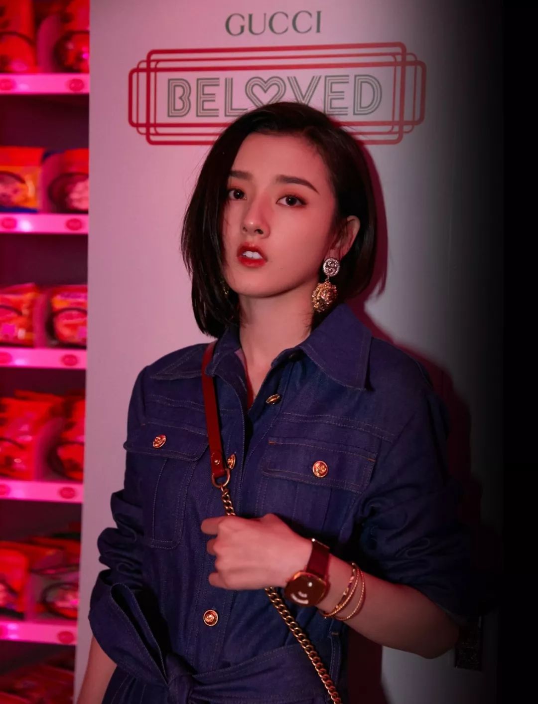 gucci上海肖战鹿晗,gucci上海大秀鹿晗赖冠霖刘耀文