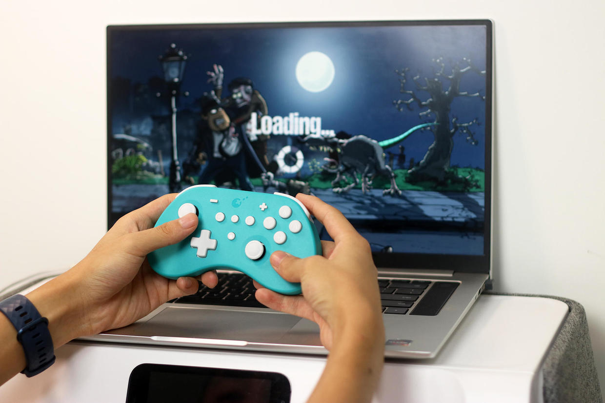 谷粒精灵Pro手柄体验：细腻振动高速响应，体感加持更爽快