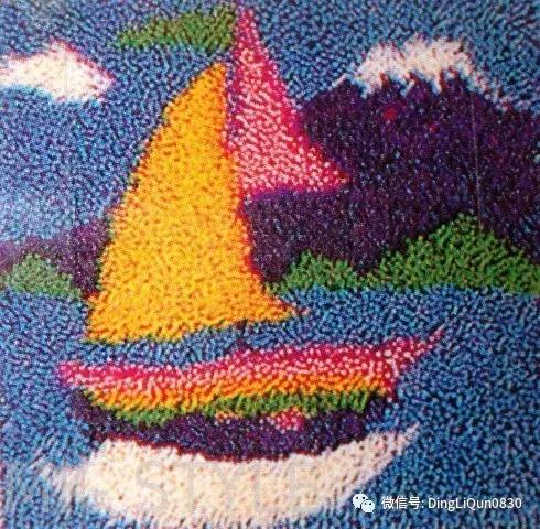 向日葵戳戳绣diy刺绣,刺绣基础针法教程刺绣抱枕