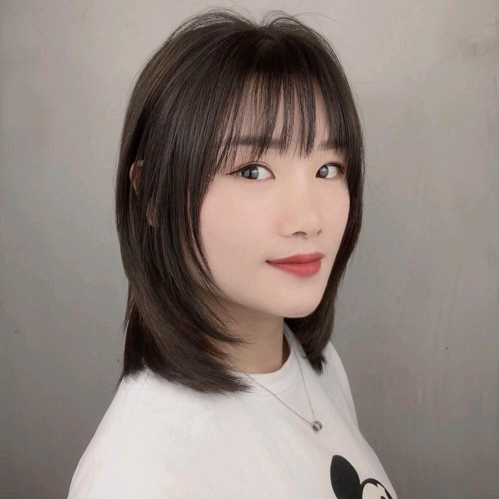 刘海发型推荐不挑脸型韩式,适合没有剪过刘海女生的刘海发型