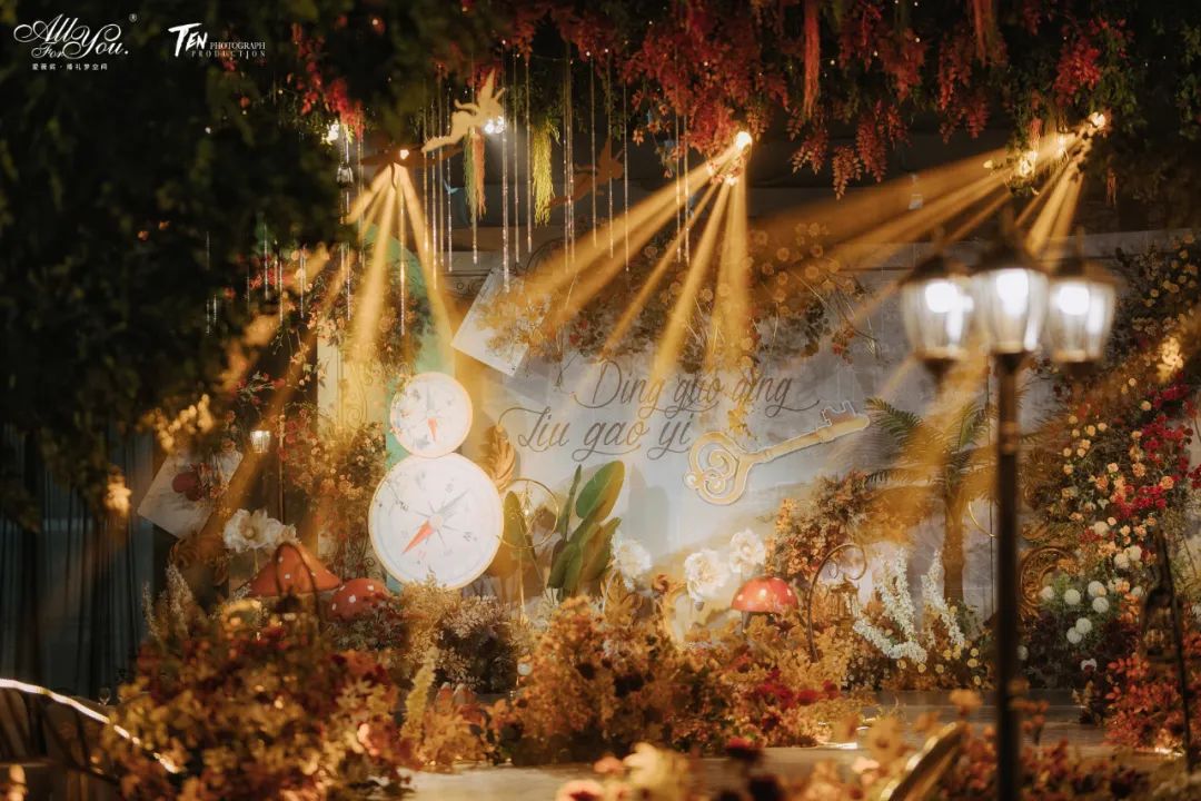 森系婚礼做一场仲夏夜之梦,森系婚礼仿佛走进童话里