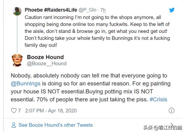 “去Bunnings就像舔病人身体!”无视禁令的人太多,网友被激怒