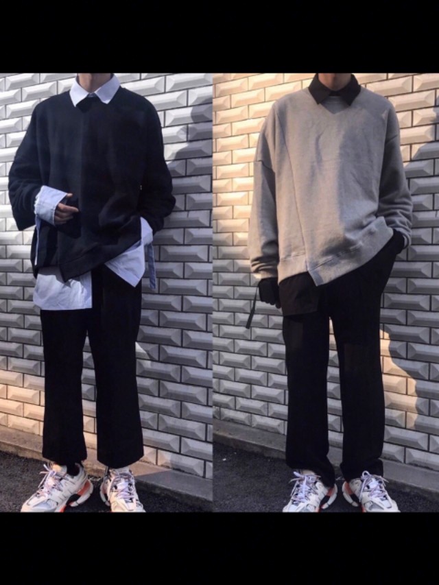 男生休闲穿搭干净阳光秋冬,时尚又不失成熟的男生穿搭