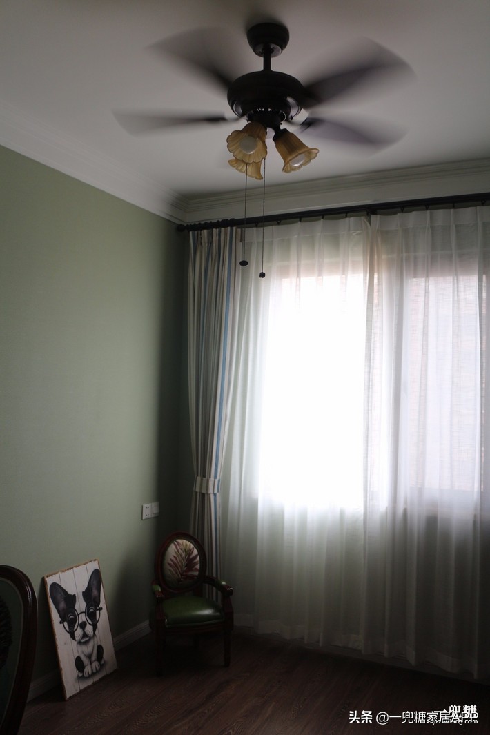 美式玄关背景墙,美式复古风格入户玄关迎门墙