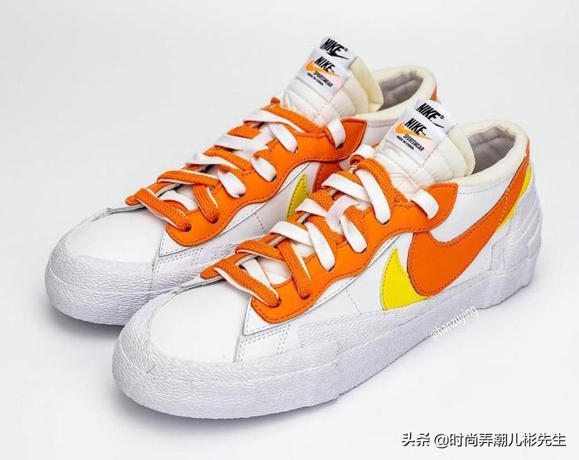 sacaixnikeblazerlow白橙,sacaixnike测评